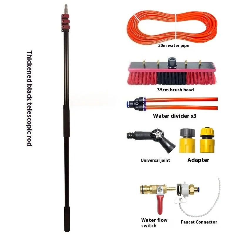 

Bestselling Easy Handle Solar Panel Cleaning Kit Telescopic Aluminum Rod Rebuild Home Cleaning Tools Garden Tools hot wheels