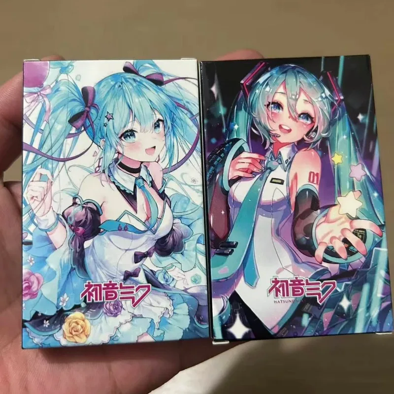 Boxed 30Pcs/set Anime Hatsune Miku Kawaii Figure Model Toys Collect game LOMO cards Gifts