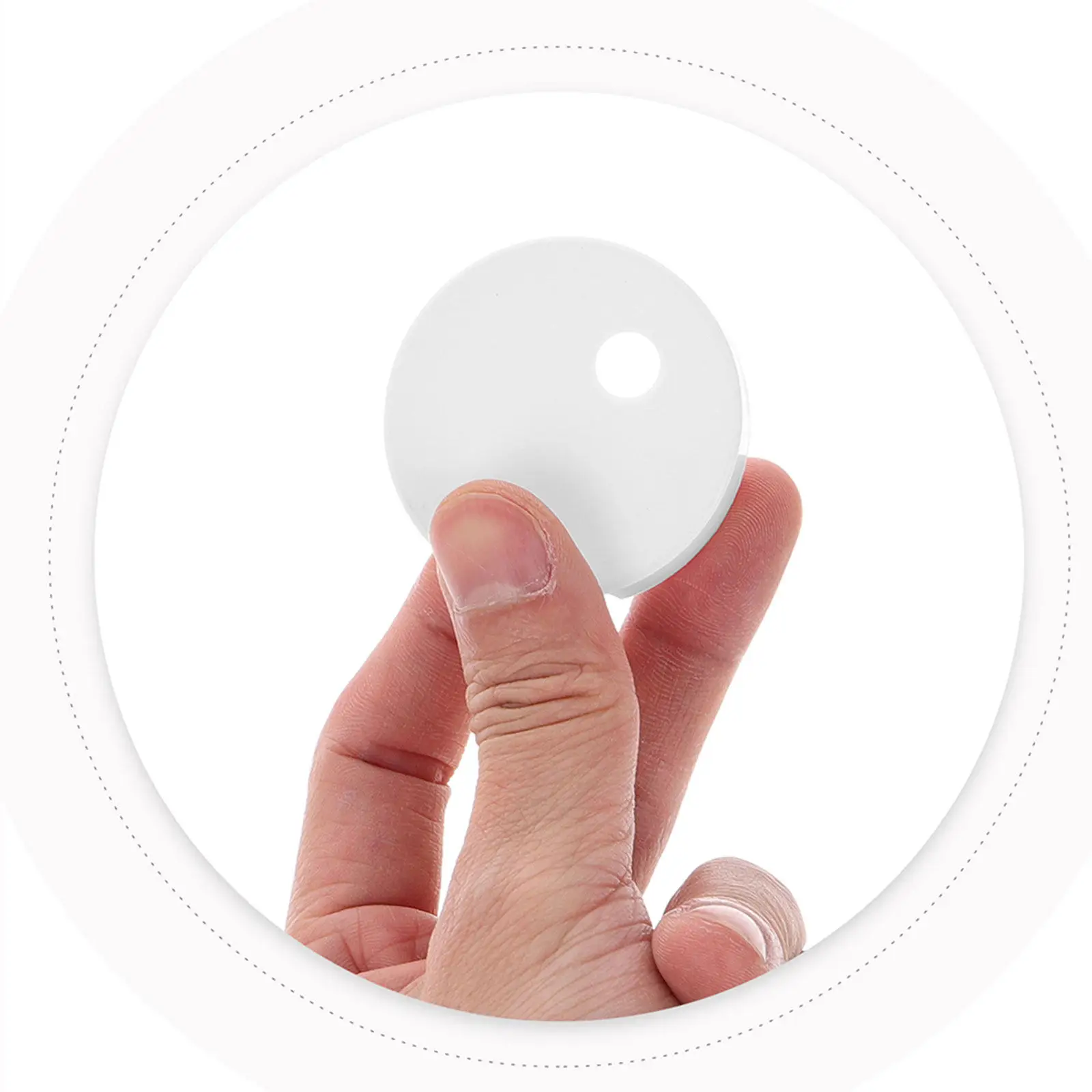6pcs Toilet Seat Screw Cover Caps Plastic Toilet Bolt Lids Caps For Seat Hinges Toilet Screws Fixing Bolts Decorative Covers