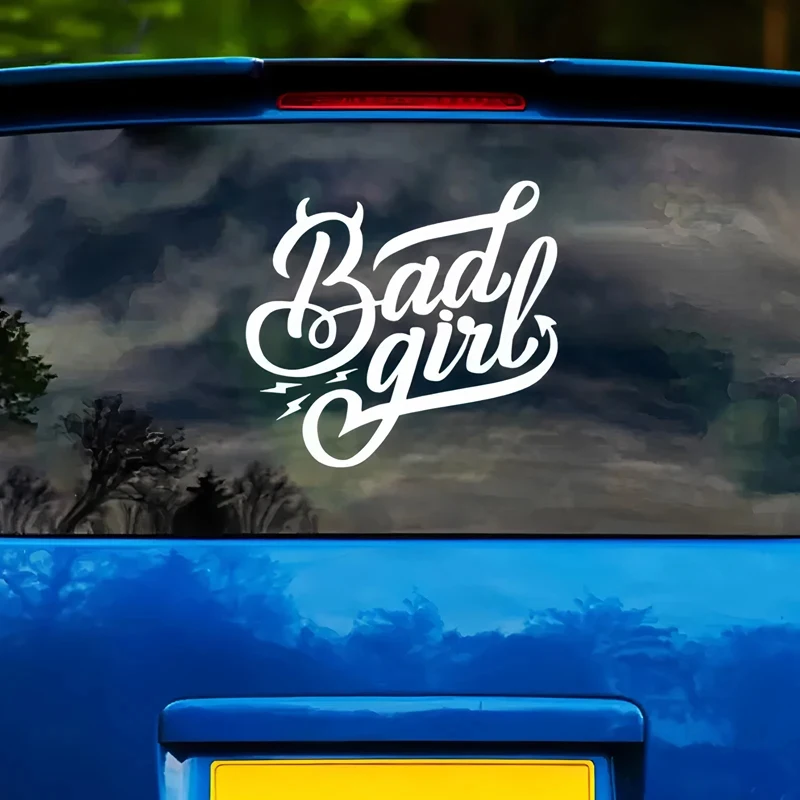 Bad Girl Decals & Bumper Creative&Funny Stickers for Cartoon Fans&Lover, High Quality for Car Trucks Motorcycles & Laptops