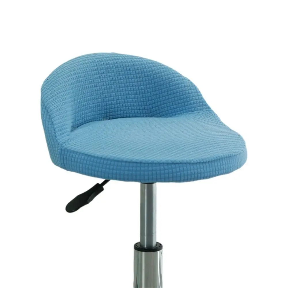 Elastic Bar Chair Cover Thickened Non-slip High Stool Cover Washable Integrated Dining Chair Cover