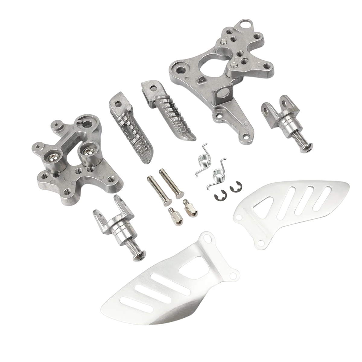 Motorcycle Front Footpegs Foot Pegs Footrest Pedals Bracket For Suzuki GSXR 1000 GSXR1000 GSX-R1000 2005 2006 2007 2008 K5 K6 K7 - view 5