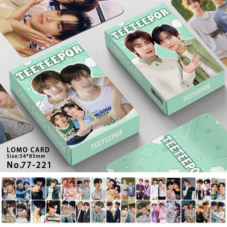 30/92Pcs/Set TeeteePor Duang with You TV CP Lomo Cards Stickers