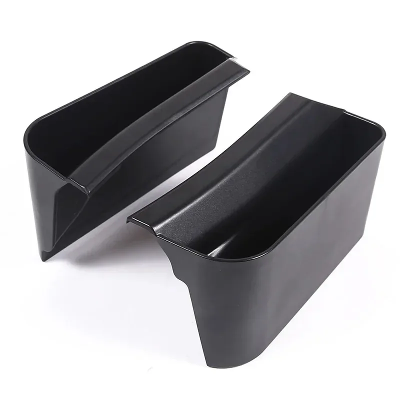For Land Rover Freelander 2 2007-2012 ABS Black Car Central Control Hanging Two Side Storage Box Interior Car Accessories