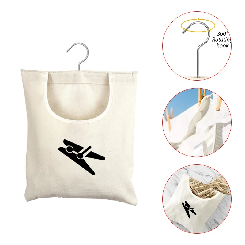 1 Stück Wäscheklammer-Aufbewahrungstasche Waschbare Wäscheklammer-Tasche Hängende Tasche Badezimmer-Aufbewahrungstasche Hängeorganizer für Zuhause und Outdoor