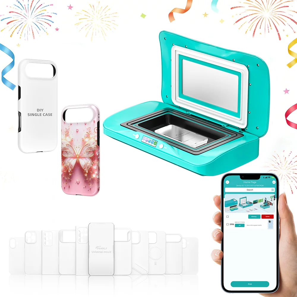 Universal Mold 3d Phone case Sublimation Printer Personalized Custom Mobile Cover Printing Machine for All Phone Brands