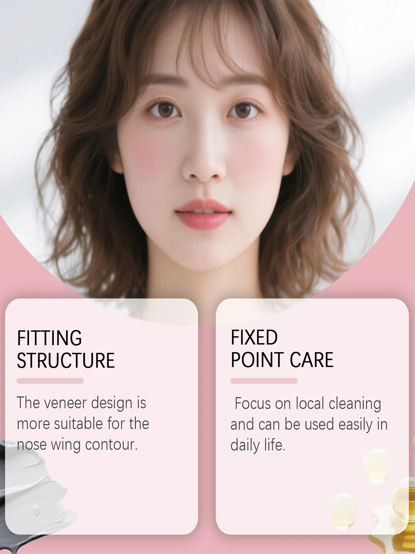 يحتوي صندوق واحد على 20 شريطًا لتنظيف المسام، وشرائط أنف لإزالة الرؤوس السوداء، وشرائط أنف لتقليل المسام.