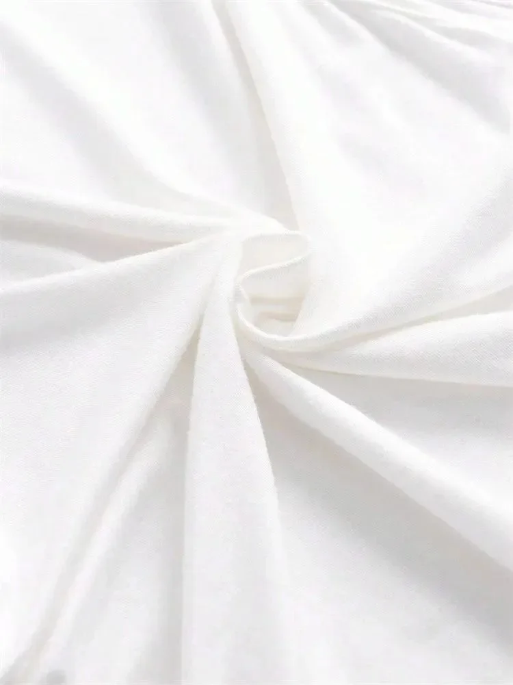 المرأة Ruched U الرقبة تانك الأعلى الصيف الصلبة الأساسية أكمام المحاصيل الأعلى الشارع الشهير