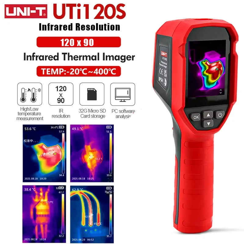 UNI-T UTi120S UTi160S UTi260A UTi260B Thermal Camera Professional Handheld Heat Image Camera for Construction Repair Inspection view 2