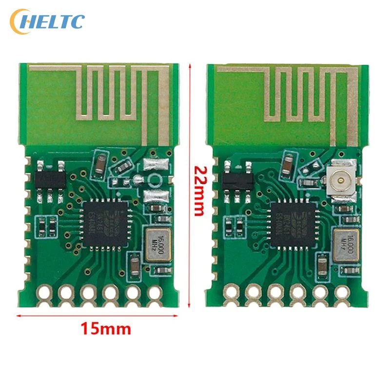 1Pcs 160 meters  10uA  40mA 24mA 2.4G Remote Control Switch Transparent Transmission JDY-41 2.4G Wireless Serial Port Module