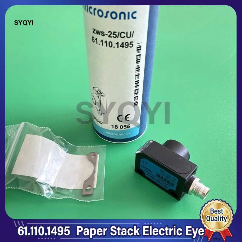 

Heidelberg Printing Machine CD74 XL105 Ultrasonic Paper Stack Electric Eye Sensor 61.110.1495