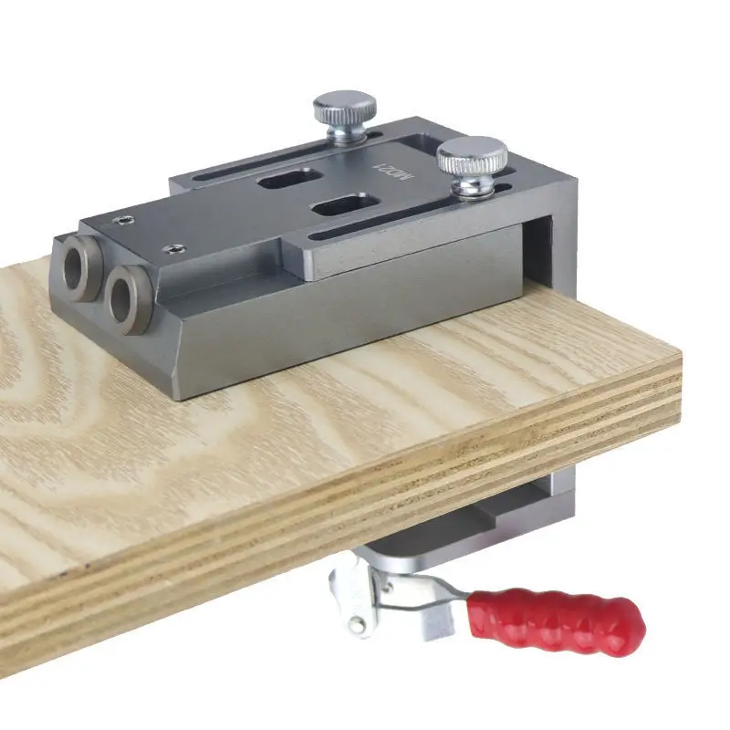

Woodworking Oblique Hole Opener 9mm Oblique Hole Punching Positioner Plug Screw Board Connection Drilling Tool