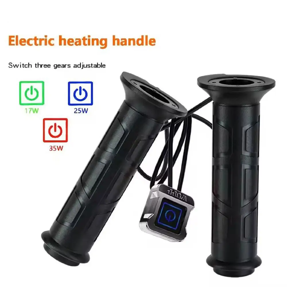 

Универсальные ручки с подогревом для квадроциклов 2025 года, ветрозащитный обогреватель руля с противоскользящим дизайном для зимней езды на мотоцикле с подогревом G R8O7