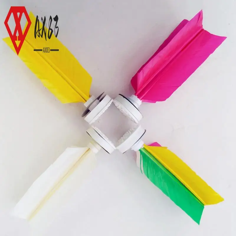 

AX83-6Pack Feather Kick Shuttlecock Foot Exercise Outdoor Toy Game Kick Game Indoor Outdoor For Kids Adults Teens