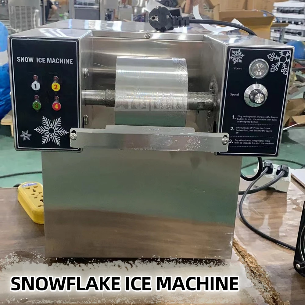120 кг/24 ч, корейская снежинка, льдогенератор, маленький снег, непрерывное охлаждение, молоко, манго, Bingsu, бритва, дробилка для смузи, 110 В, 220 В