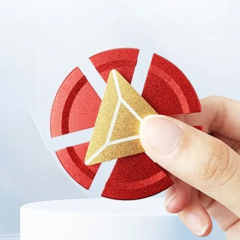 Iron Man Fidget Spinner Roller EDC Metal Stress Reducing Toys Spinning Top Tip Gyro Relieve Anxiety Antistresse Decompression