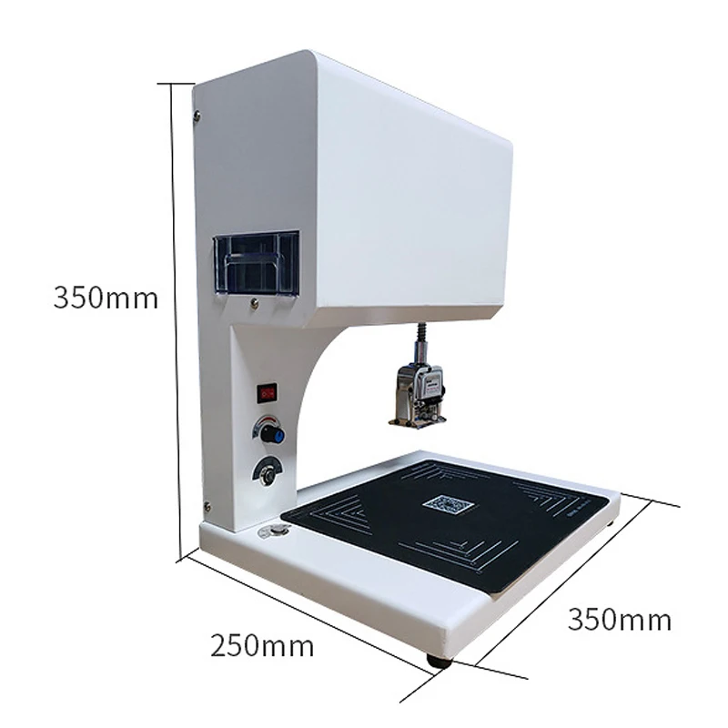 U-GZ350 Desktop Fully Automatic Electric Stamping Machine, Intelligent Financial Seal Embossing Equipment For Office Documents