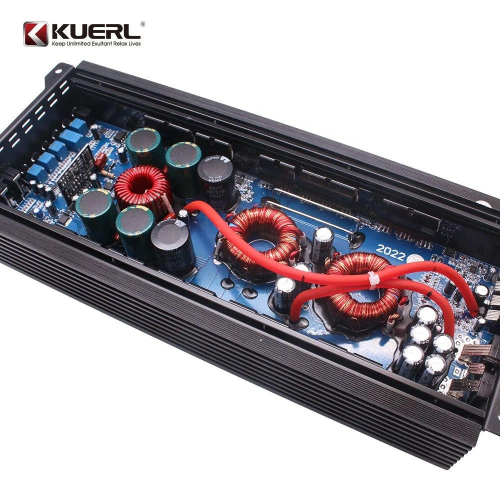 Factory Supply 1500W Class d Car Sound System Audio Amplifier Mono Block Digital Car Stereo Amplifier