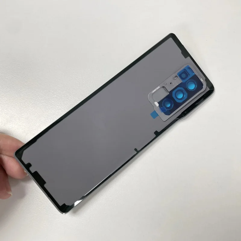 삼성 갤럭시용 후면 유리 배터리 커버 케이스, 폴드 2 5G, 폴드 2F916 THOM, 하우징 교체 부품