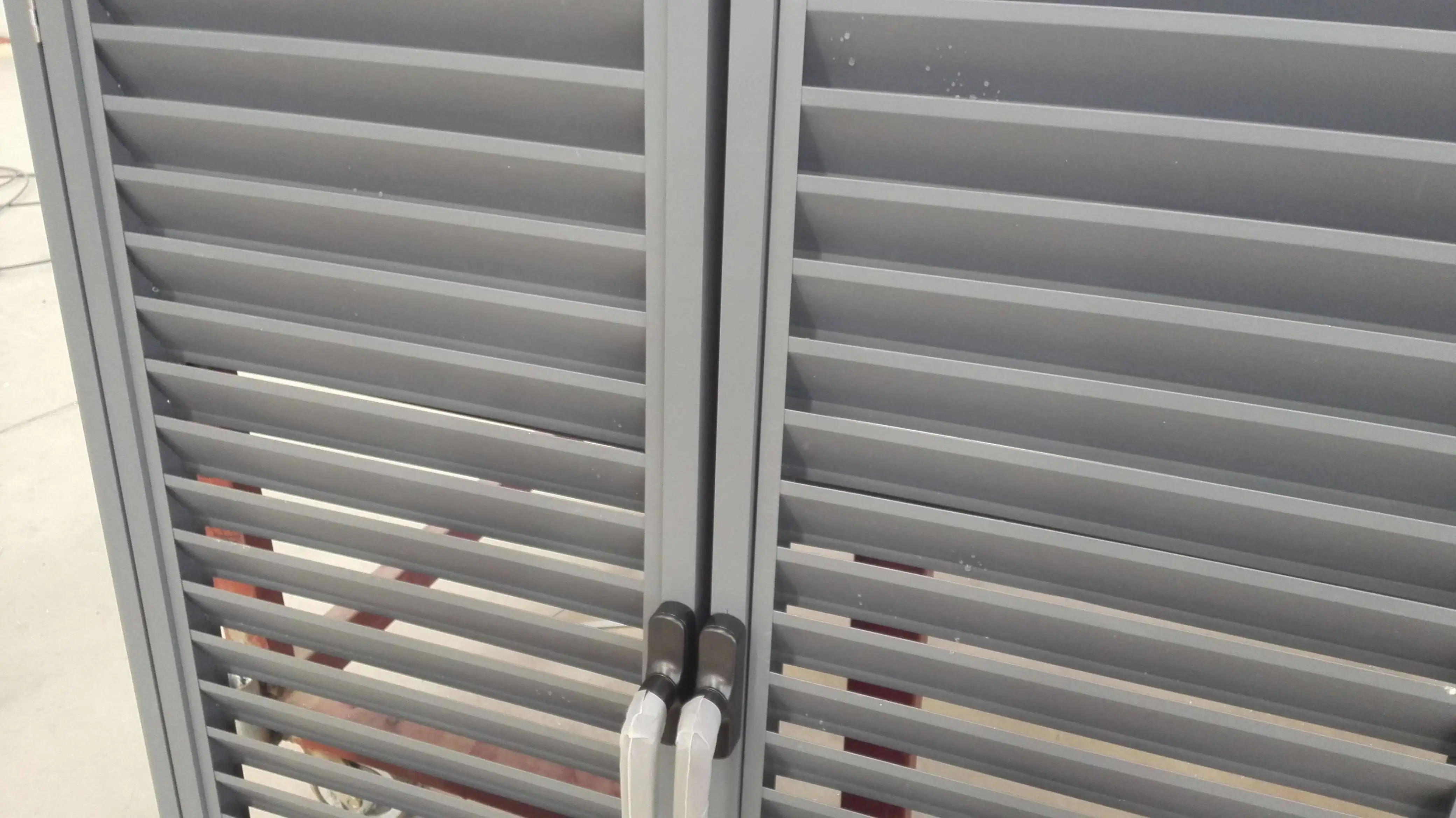 AS2047 توماس مصاريع نافذة الأبواب الألومنيوم مصاريع نافذة بابية مصاريع الألومنيوم #5