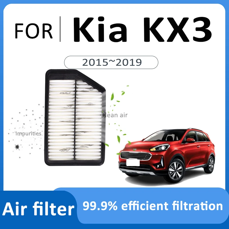 Suitable For Kia KX3 KC 2015 2016 2017 2018 2019 MK1 28113-3X000 Car Activated Carbon Air Filter Cabin Filter Atuo Accessories