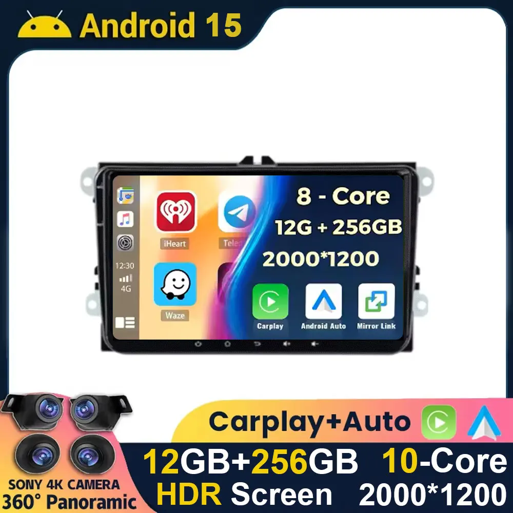 Android 15 Car Radi…