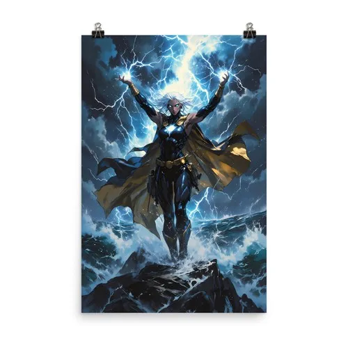 MCU Wall Art Poster Print High Quality Decor Multi Size --Tin Sign