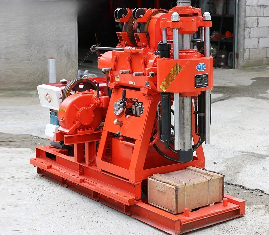 XY-200-160 Mud Pump Drilling Rig, North Exploration Type, Transfer Machine with Water Pump, Coring, Exploration, Water Well