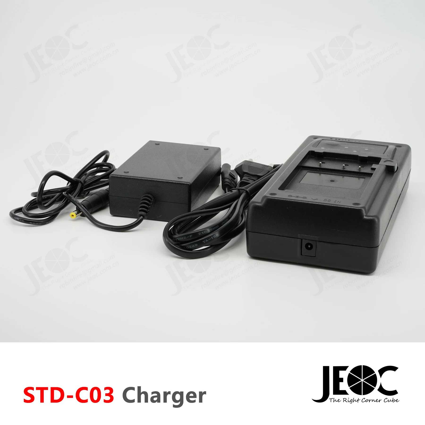 JEOC Replacement Battery Charger of STD-C03 ,  for Pentax, Charges Pentax BP-02C