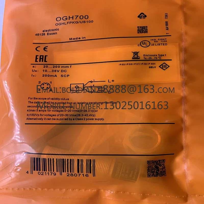 

The brand-new original sensor O6H200 O6H201 O6H202 06H203 O6H204 O6H206 O6H207 warranty for one year in stock