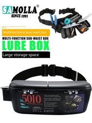 Multi Functional Lure Waist Box, Hanging Wooden Shrimp, Fake Bait Portable Bag Rock Sea Fishing Tools, Fishing Gear Accessories