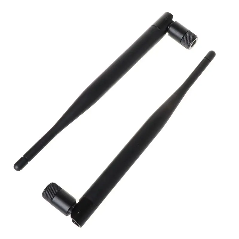 

2x6Dbi 2.4GHz 5GHz Dual Band for M.2 IPEX MHF4 U.fl Extension Cable to WiFi RP-SMA Pigtail Antenna Set for Wireless Rout