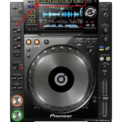 Pioneer CDJ2000Nexus 2000NXS2 Function Keys BROWSE TAG LIST Case DAC2807