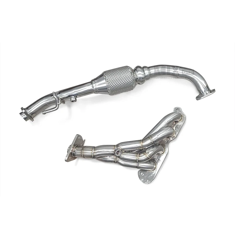 

Automotive custom exhaust manifold for Suzuki Jimny 1.5L 2018-2023 stainless steel performance exhaust belt catalytic converter
