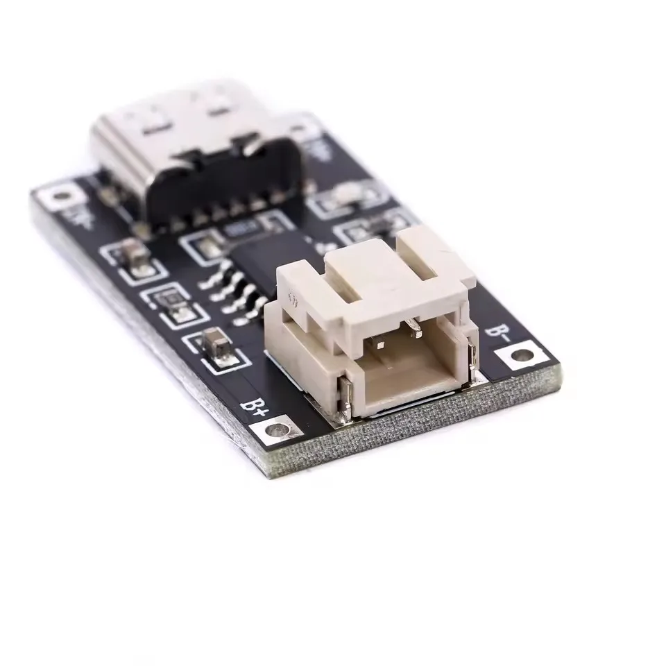 4pcs TP4056 Lithium Battery Charger Module 37V 1A Type C with PH20 Connector for DIY Smart Home Arduino