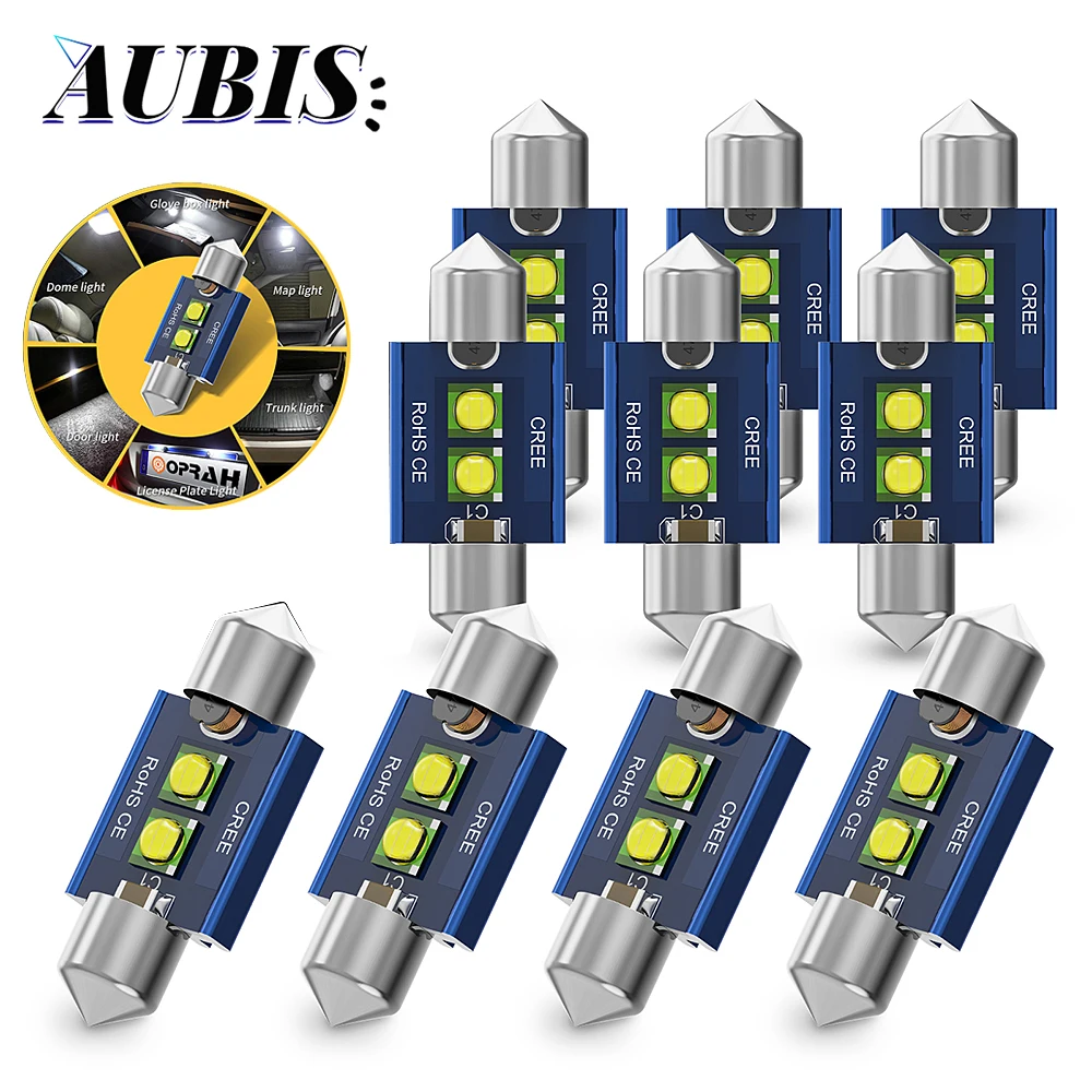 

Светодиодная лампа C5W C10W Canbus, 31 мм, 36 мм, 39 мм, 41 мм, 12 В, 6000 К