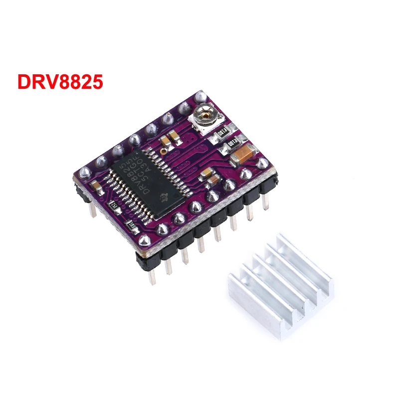 DRV8825 3D Printer Parts StepStick Stepper Motor Driver with Heat Sink Carrier Reprap MKS GEN  1.4 Board