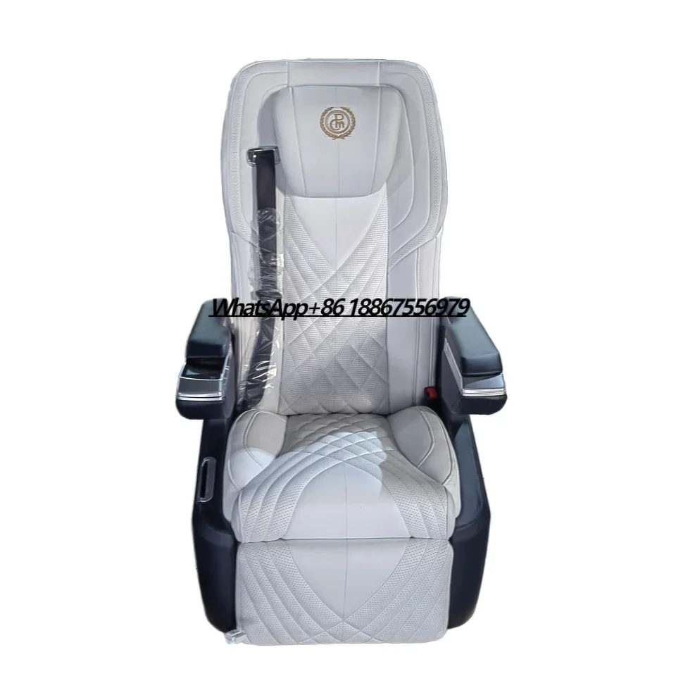 

Adjustable Aero Leather Car Seat for Hiace Luxury MPV Interior Modification Accessories Auto Parts Body Kit Vito Model