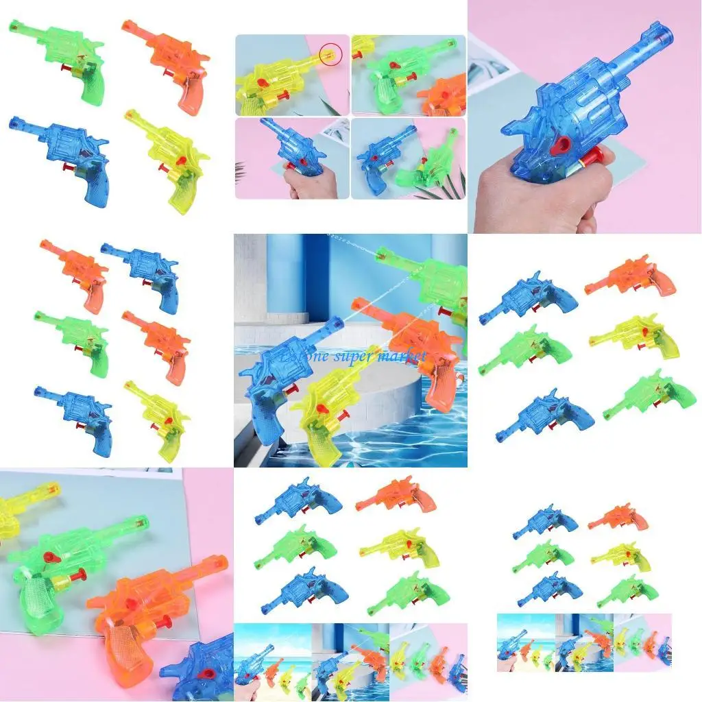 090B 6 ชิ้นของเล่นน้ำสำหรับเด็กวัยหัดเดินฤดูร้อนสระว่ายน้ำของขวัญวันเกิด