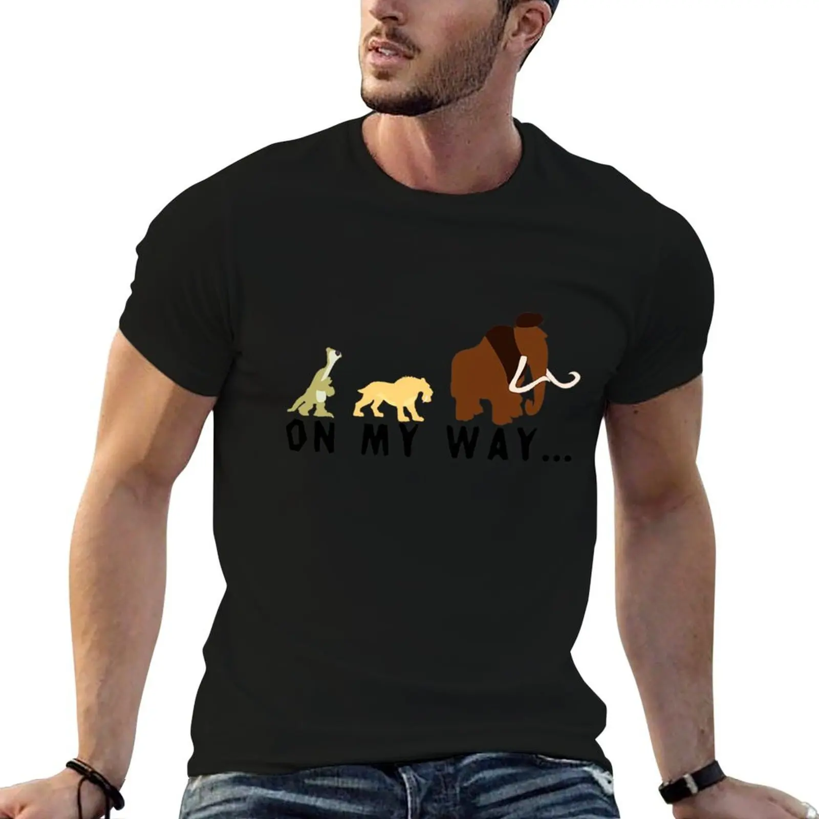 

Ice Age Ice Age - On My Way T-Shirt t shirts designer man t shirts for men man graphic t shirt T-Shirt