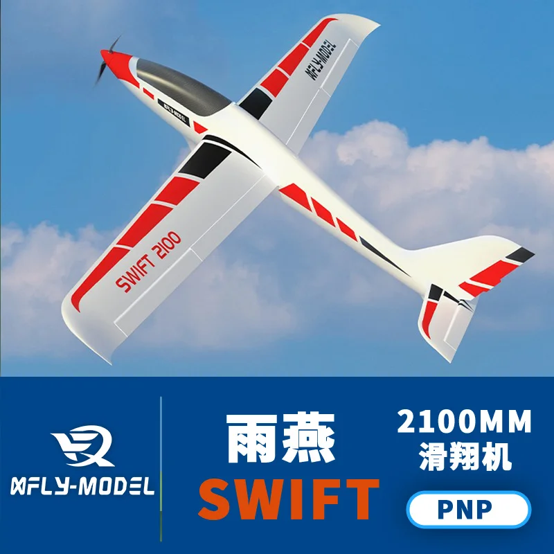 XFly fliegendes Modell SWlFT 2100 mm Swift Glider Starrflügelmodell Fernbedienung elektrisches Spielzeuggeschenk