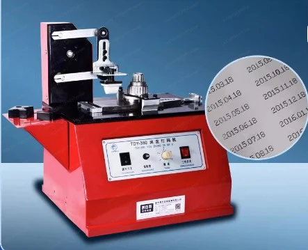 175-L Automatic Electric Oil Cup Pad Printer | Industrial Steel Plate Engraving and Coding