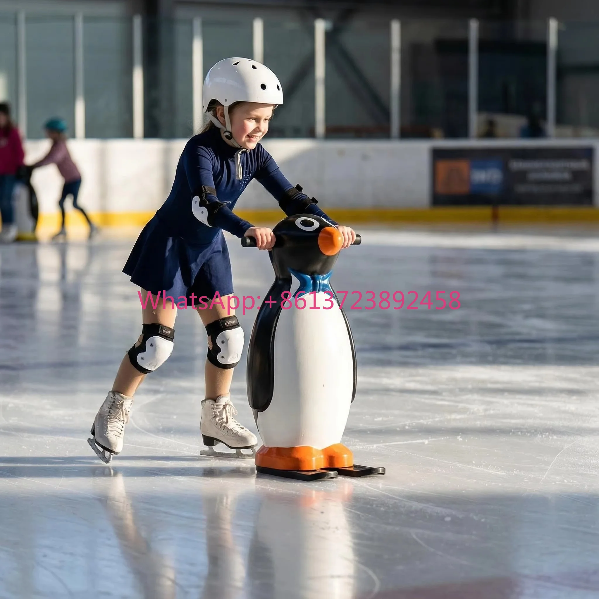 Safety and Environmental protection Material Ice Skate Helper Children's Hand-held Penguin Ice Skates Aid