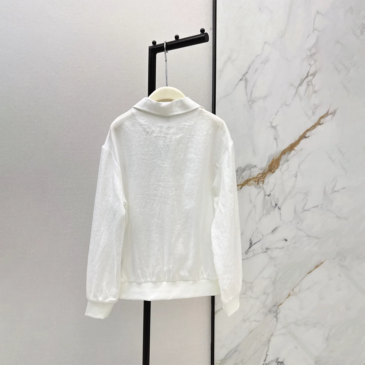 2026 High Quality Women's Daily Commuting Relaxation Long Sleeve V-neck--hb729