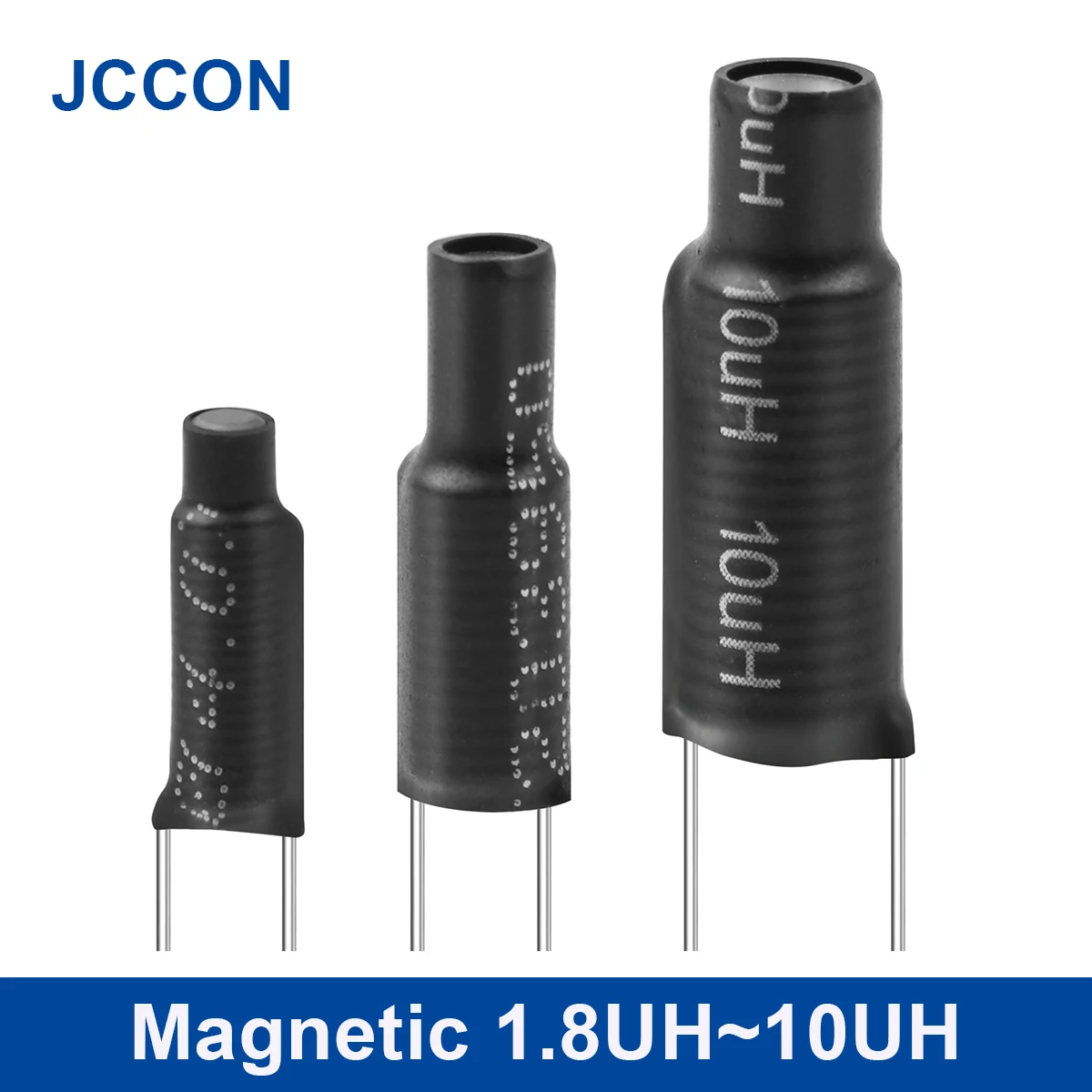 10Pcs Rod Inductor Magnetic Rod Coil DC Filtering Inductance 1UH 1.5UH 2.2UH 3.3UH 4.7UH 8UH 10UH