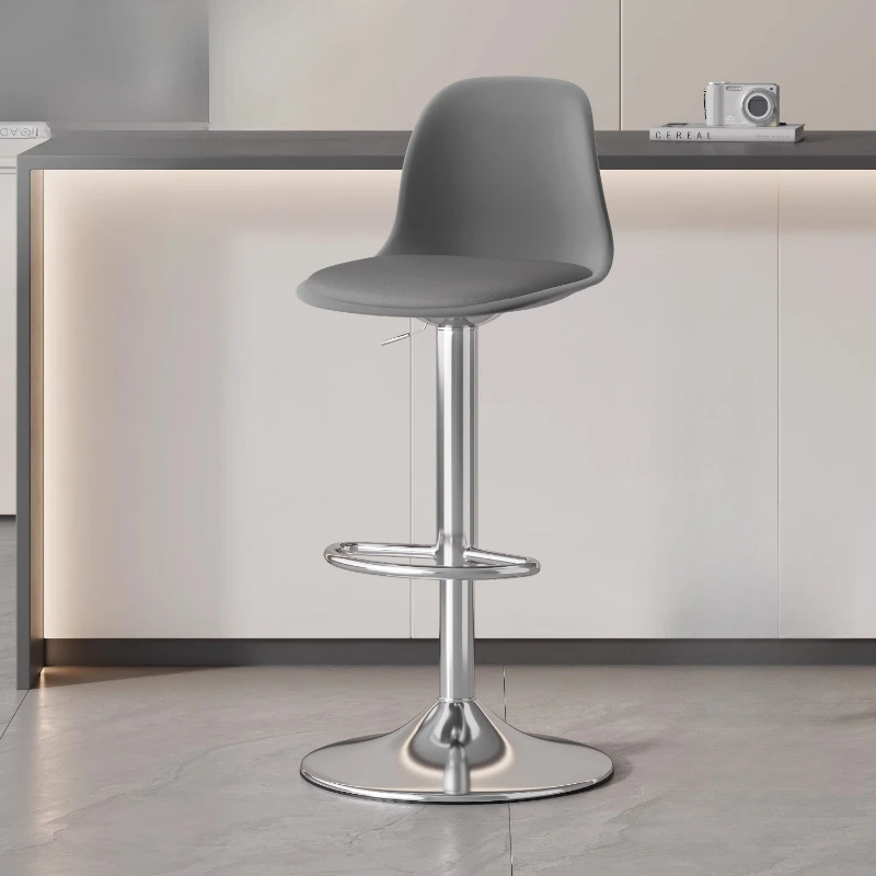 

Minimalist kitchen Bar chair transparent household simple modern bar chair cashier ergonomic taburete cocina altos furniture