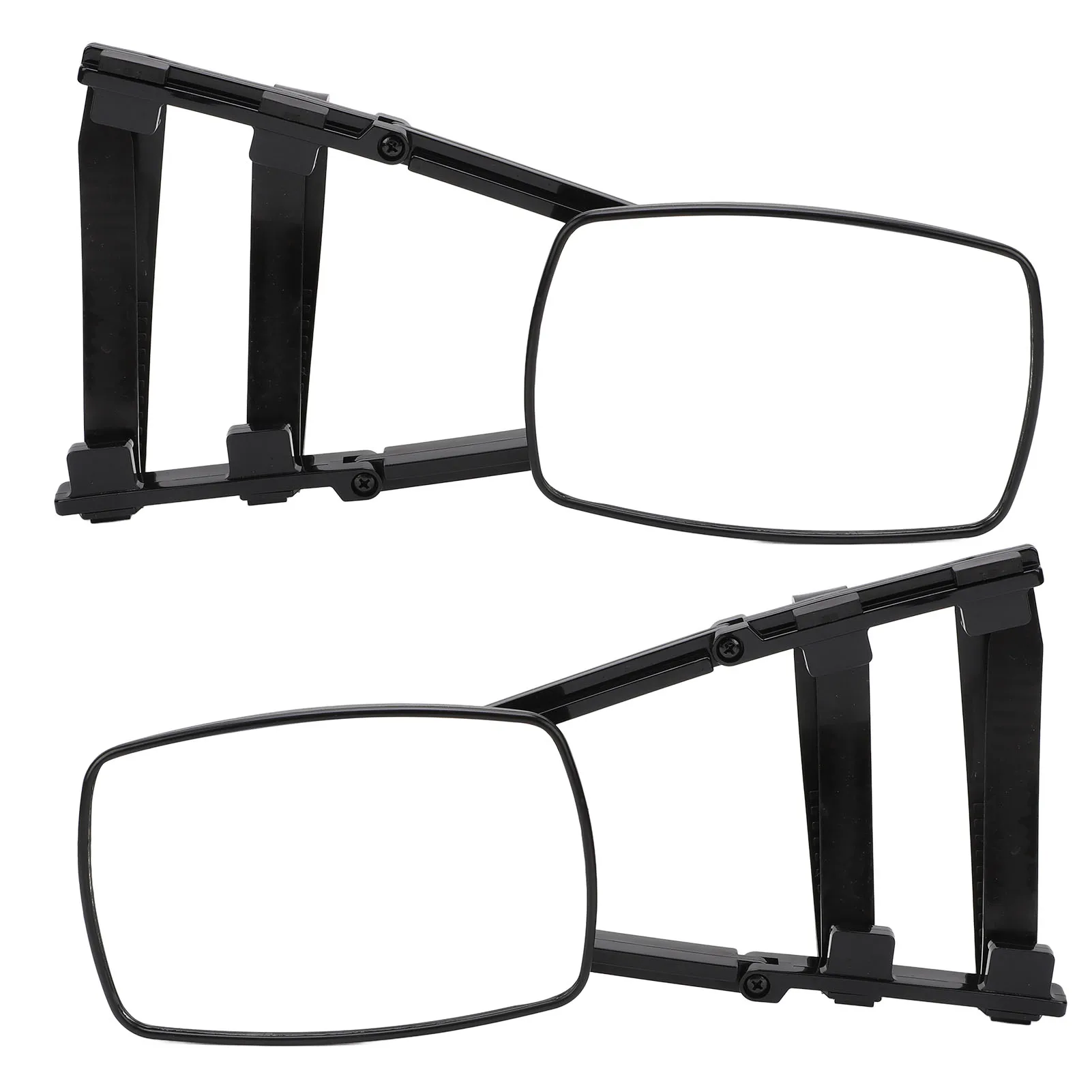 

Towing Side Mirror Extender 360 Degree Adjustable 1 Pair Easy Installation Clip On Towing Mirror Extension Left Right for Car