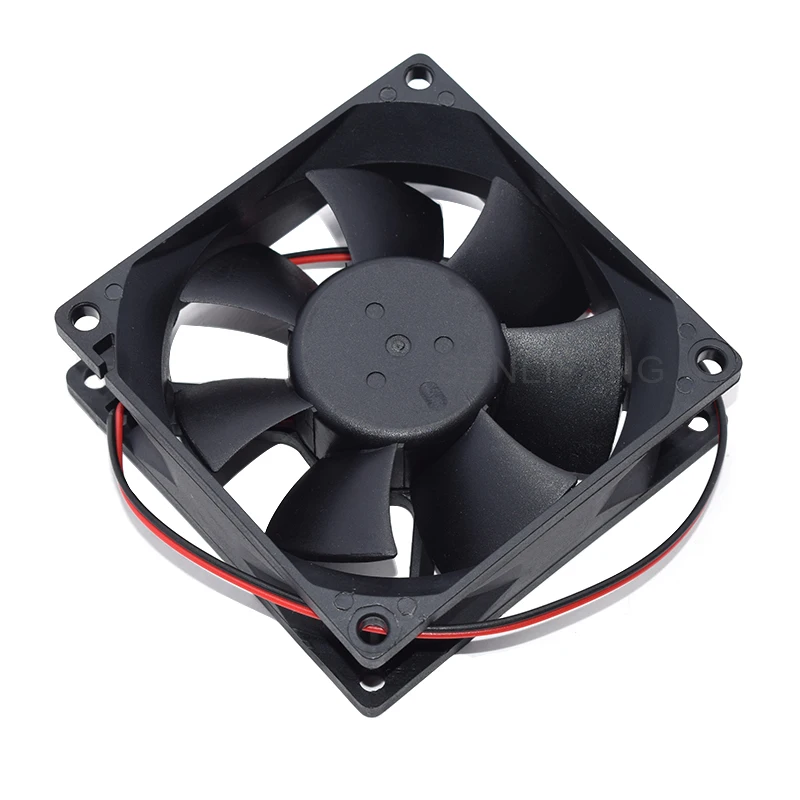 Hot Selling YTD158025S DC 15V 0.35A 80x80x25mm 8cm 8025 2-Wire Exhaust Device Small Cooling Fan