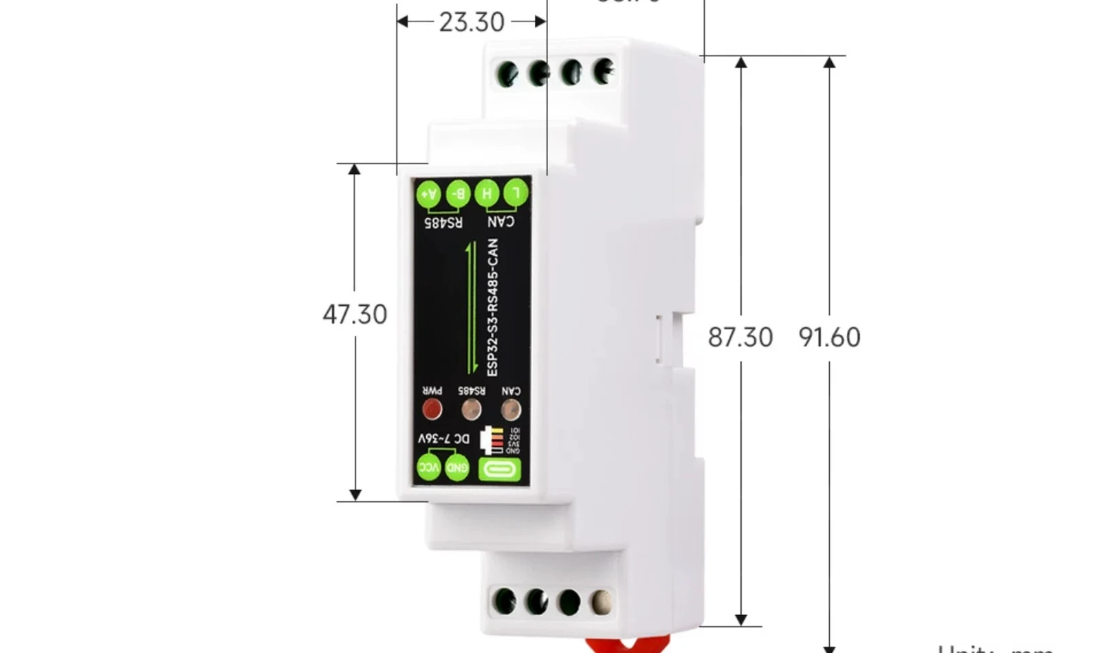 Industrial Grade ESP32-S3 Industrial Control Board RS485  Communication Module with Isolated WiFi/Bluetooth