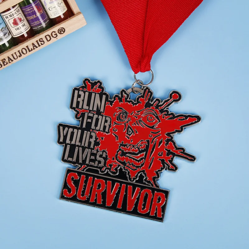Customized Made Activity Competition Medals Metal Enamel Sports Medals Running Marathon Medals